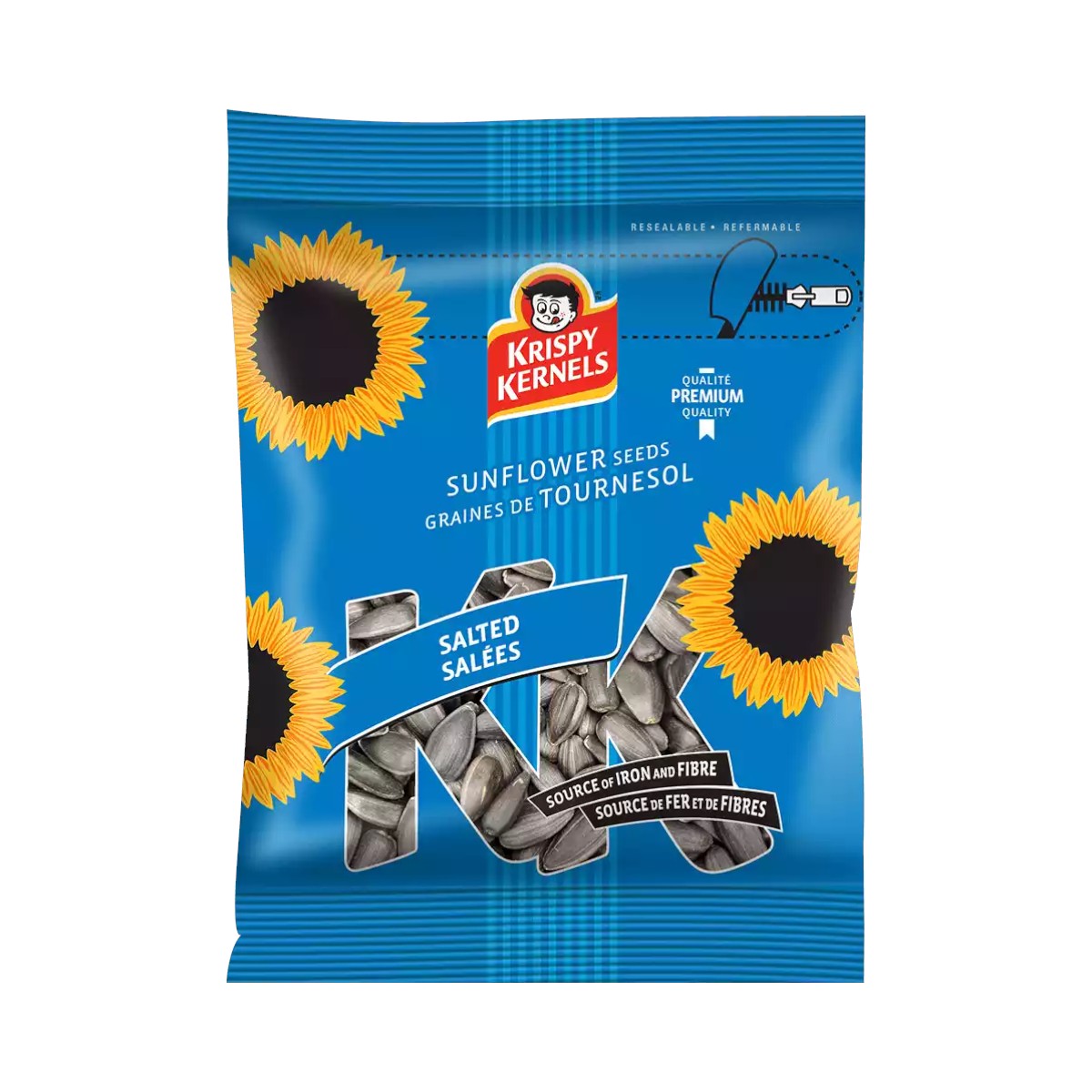 Krispy Kernels - Salted Sunflower Seeds - 200 g