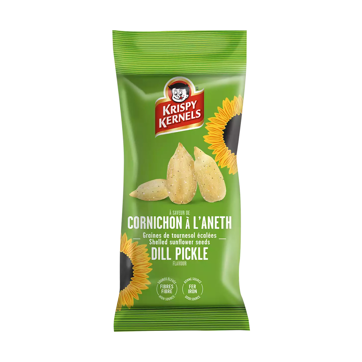 Krispy Kernels - Dill-Flavoured Sunflower Seeds 70 g