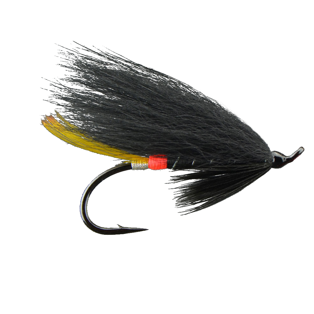 Gaspé Fly - Red Butt Single Hook Salmon Fly