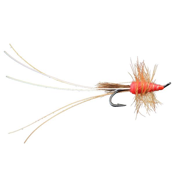 Frances Red Double Hook Salmon Fly - Shadow Flies