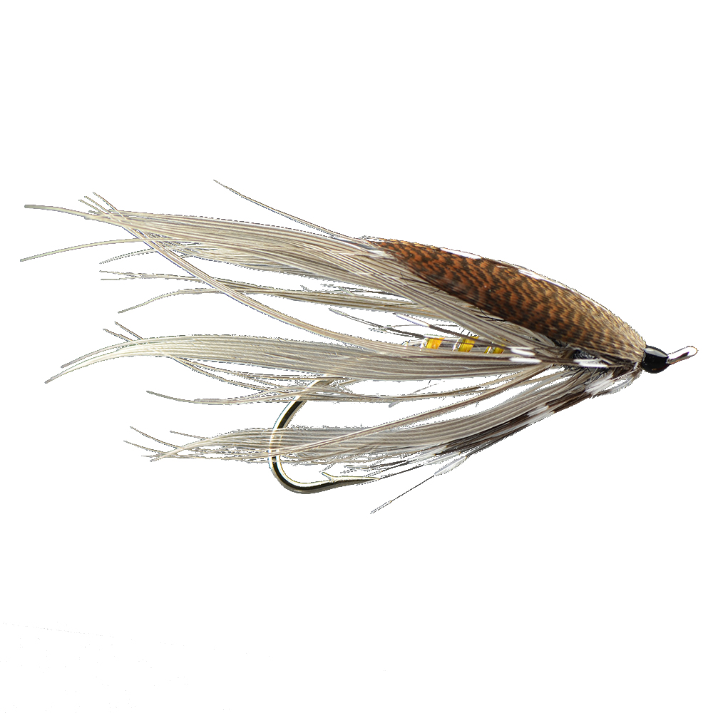 Shadow Flies - Grey Heron Single Hook Salmon Fly