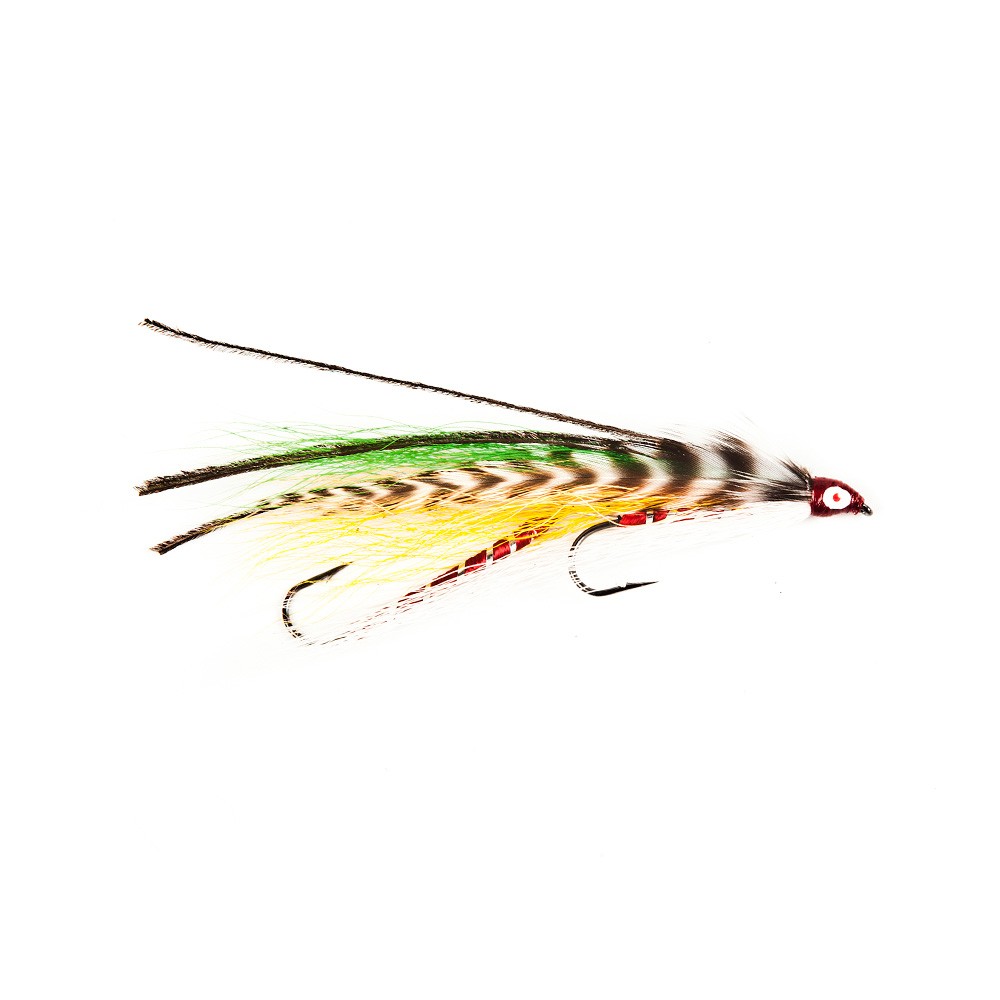 Black Ghost Streamer Tandem #4 truites mouches