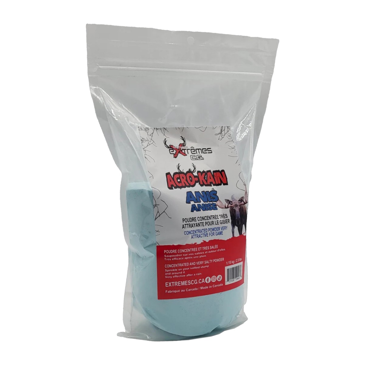 Extrêmes C.G. - Accro-Kain Saline 1.15 kg anise flavor