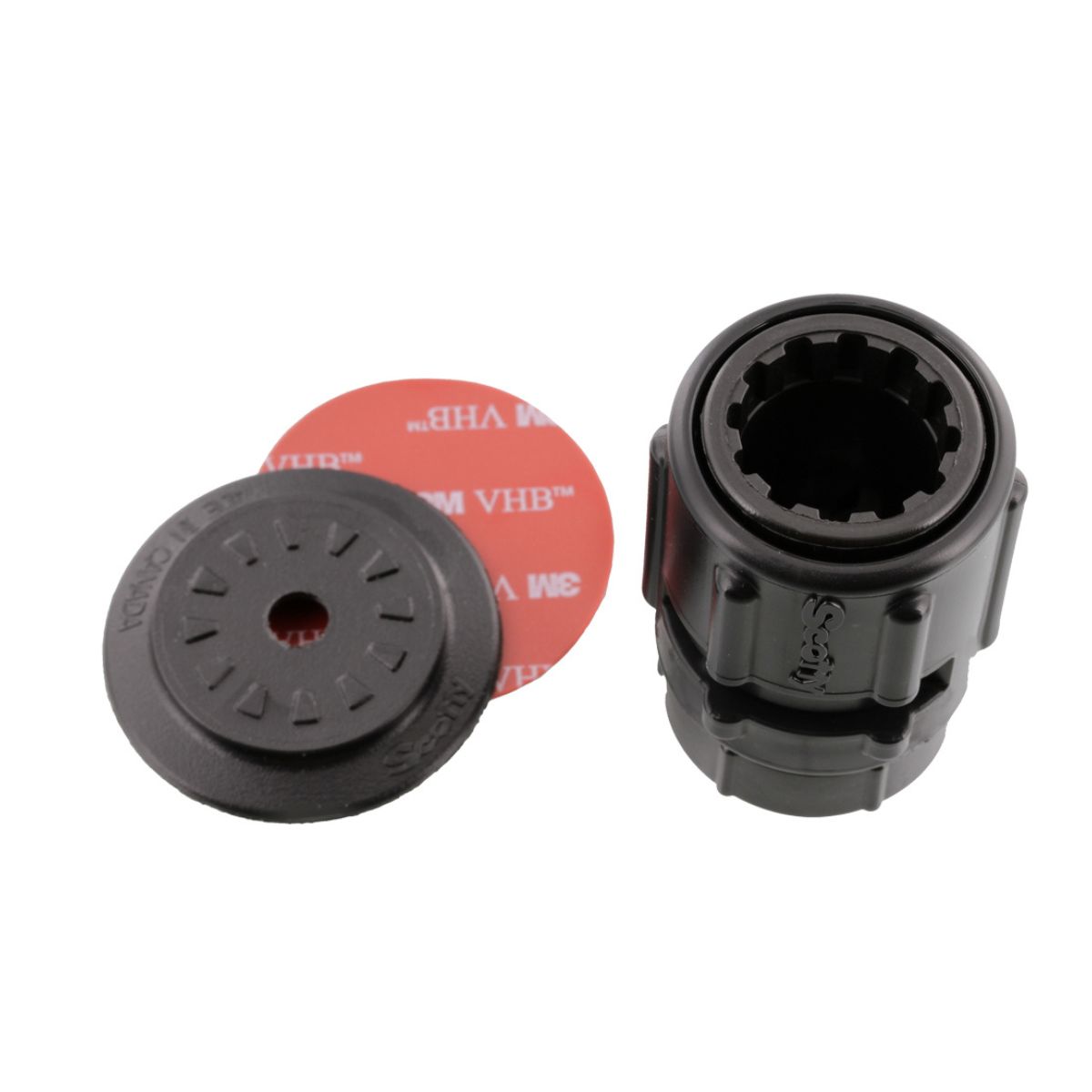 Scotty - Support d'accessoires à coller avec tête d'engrenage 2" Scotty 445