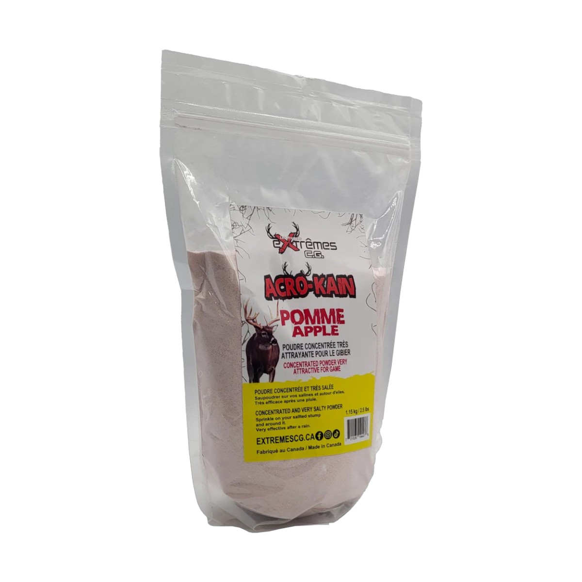 Extrêmes C.G. - Accro-Kain Saline 1.15 kg Apple Flavor