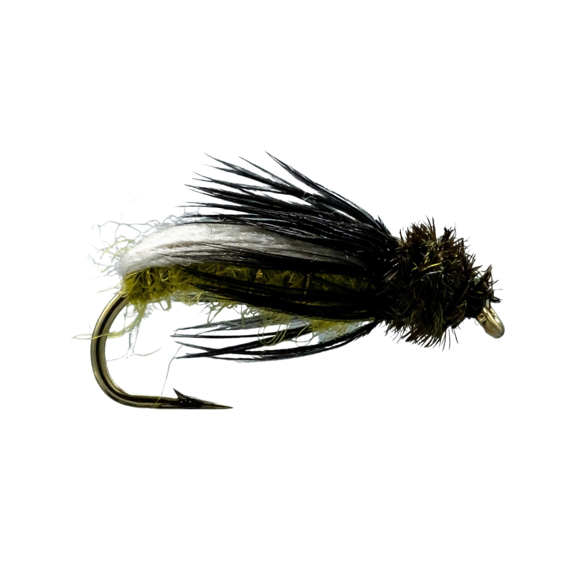 Mouches Neptune Flies - Mouche Green Emerger Nymphe