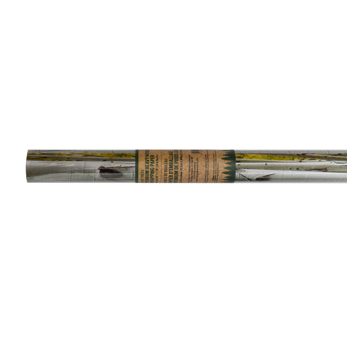 Rivers Edge Products - Wrapping Paper - Birch Trees