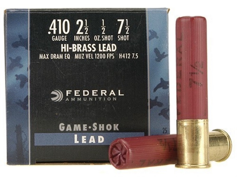 Federal Ammunition - Game-Shok Upland - Hi-Brass .410 2,5'' #7 1/2