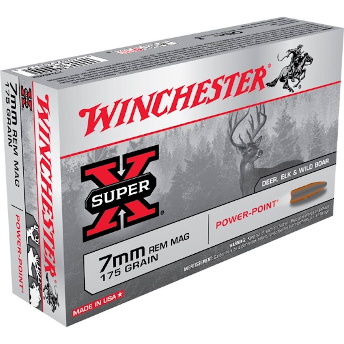 Winchester - Super X 7MM REM MAG 175 GR