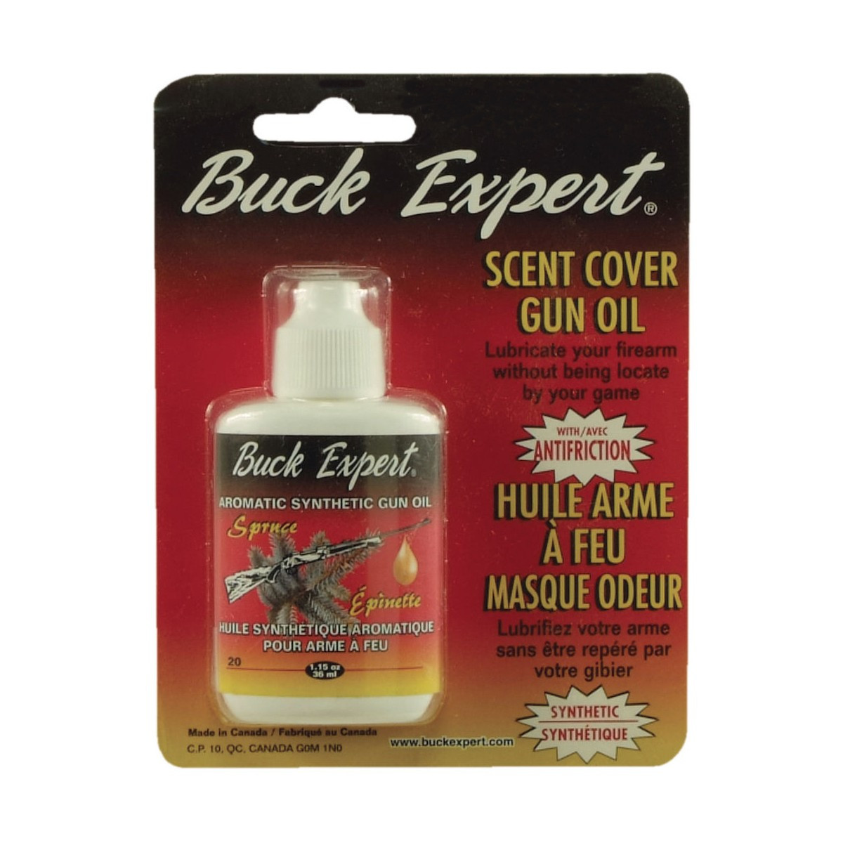 Buck Expert - Huile masque odeur pour armes à feu