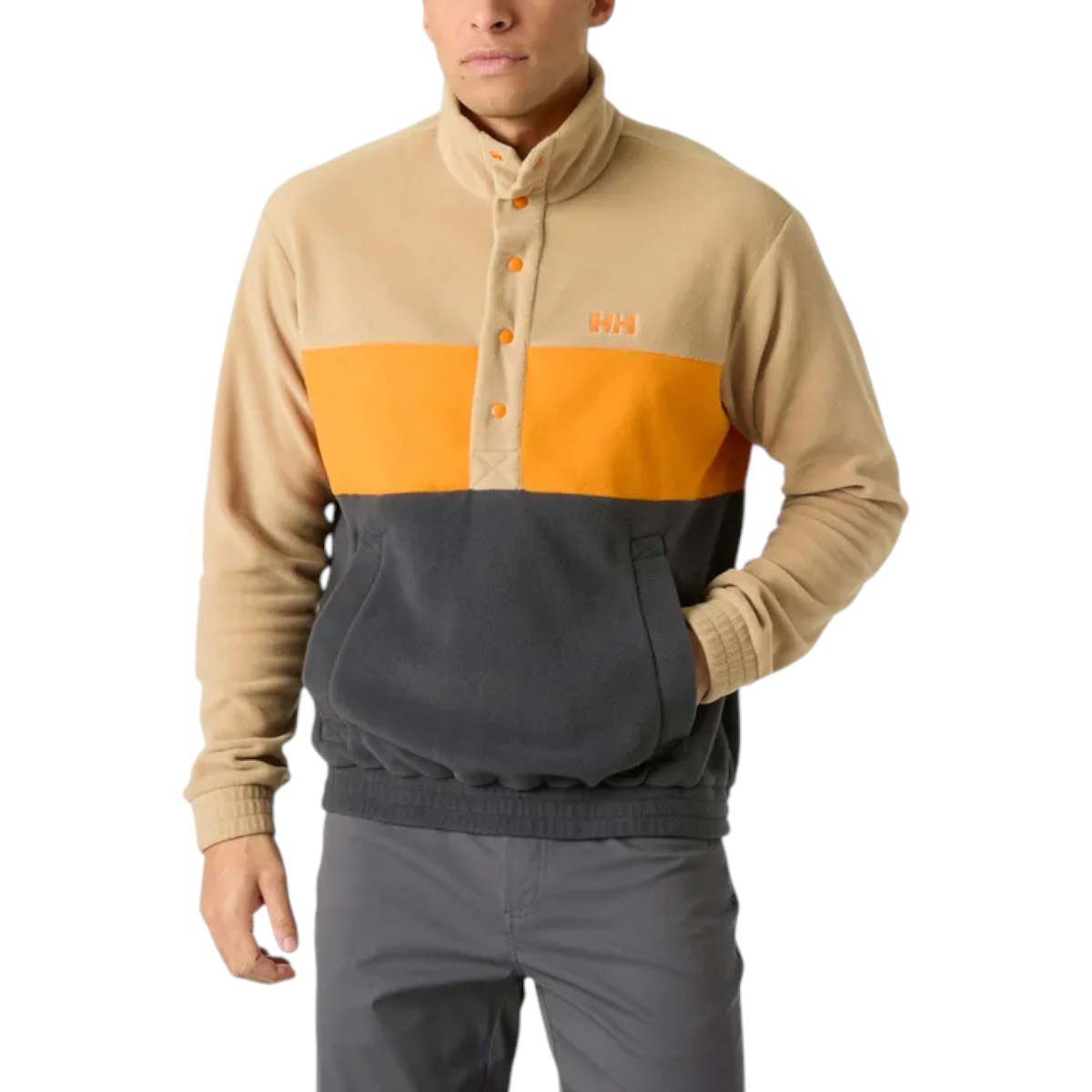 Helly Hansen - Chandail en polaire Daybreaker Hugg Snap pour homme