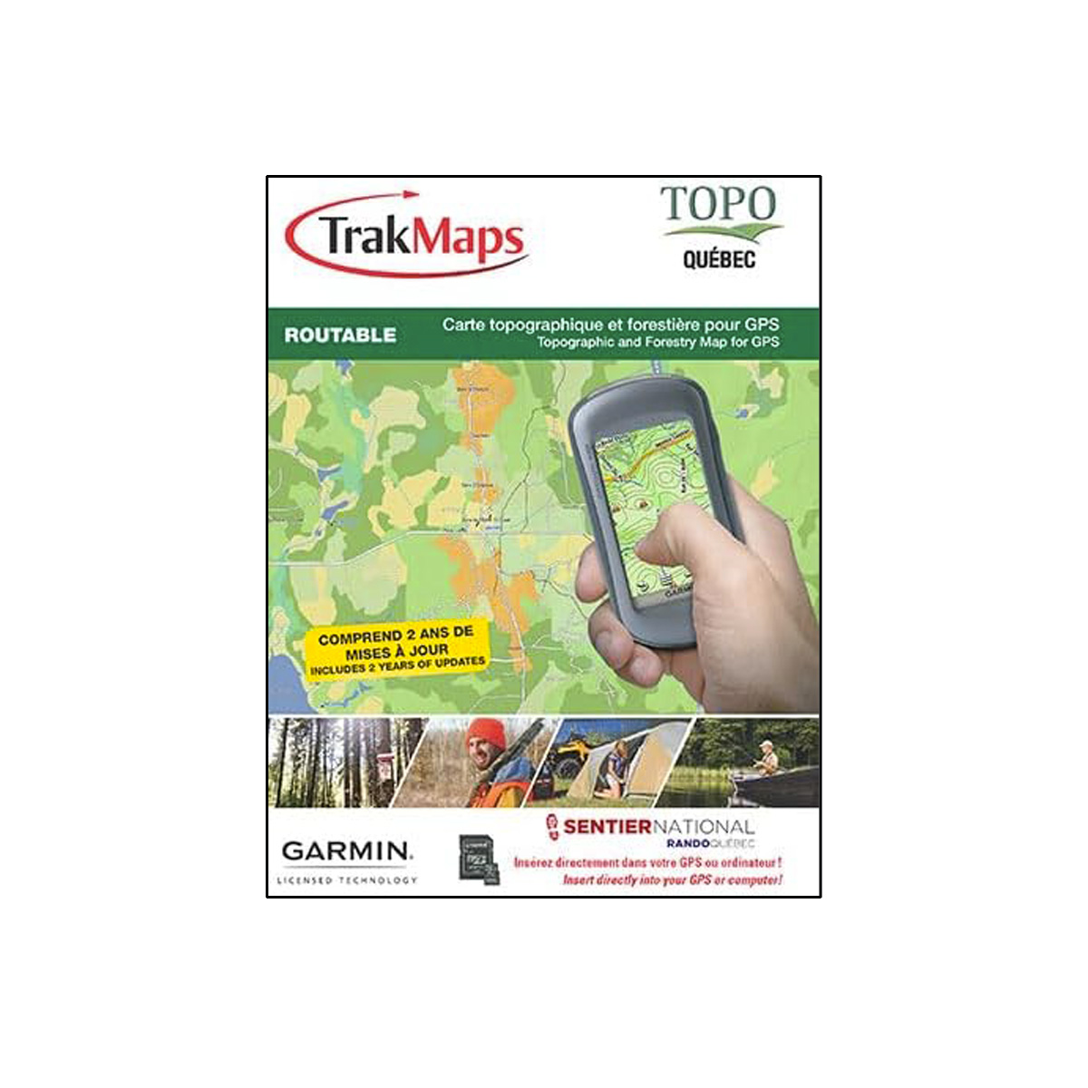 Trak Maps - Topographic and Forestry Map for GPS