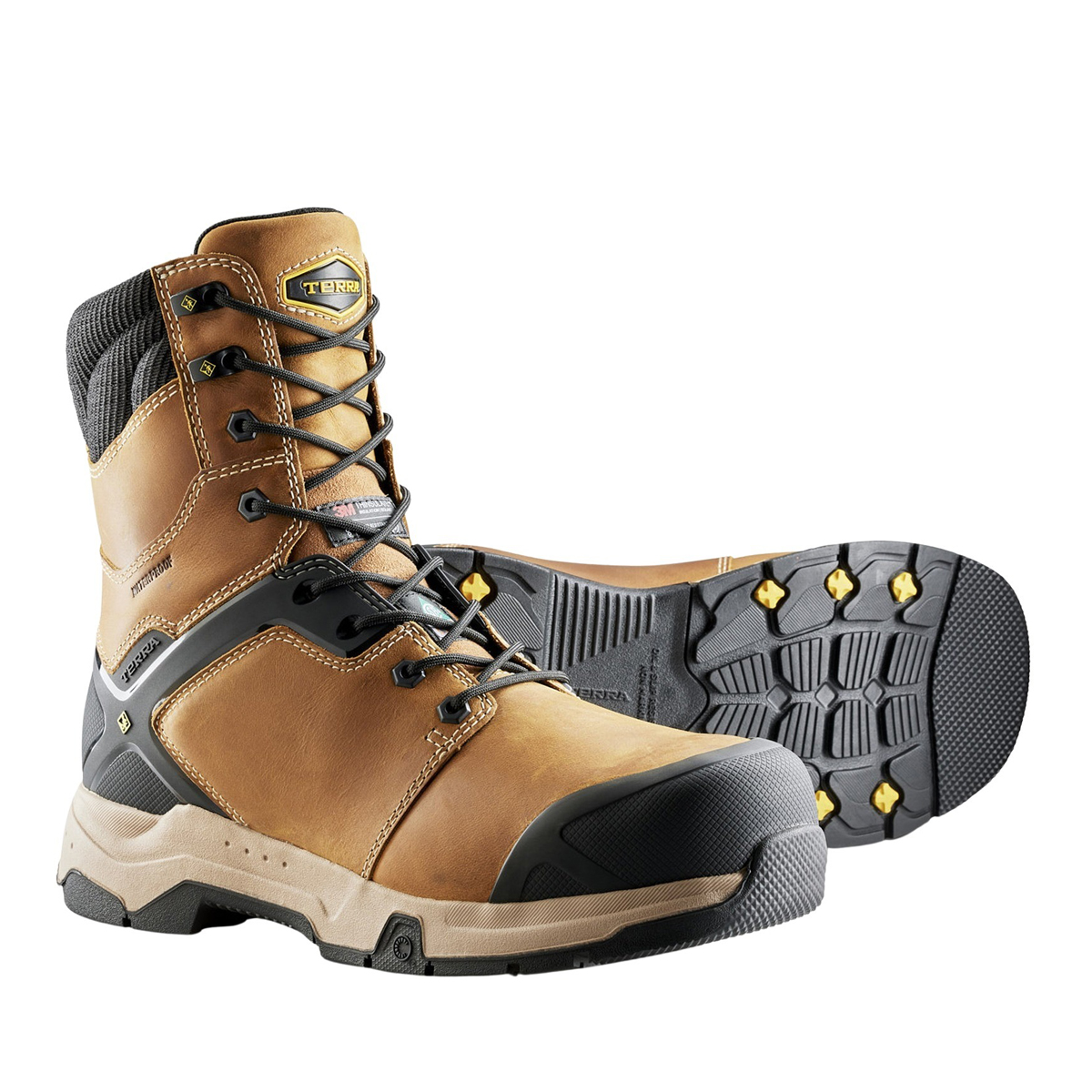 Terra - Men's Carbine 8" Waterproof Work Boots