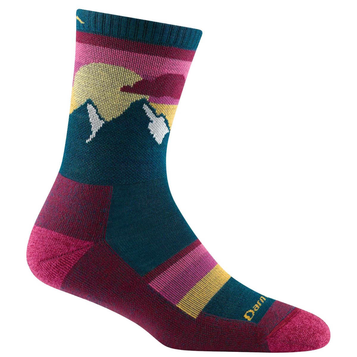 Darn Tough - Women's Sunset Ledge Micro Crew Lightweight Hiking Socks