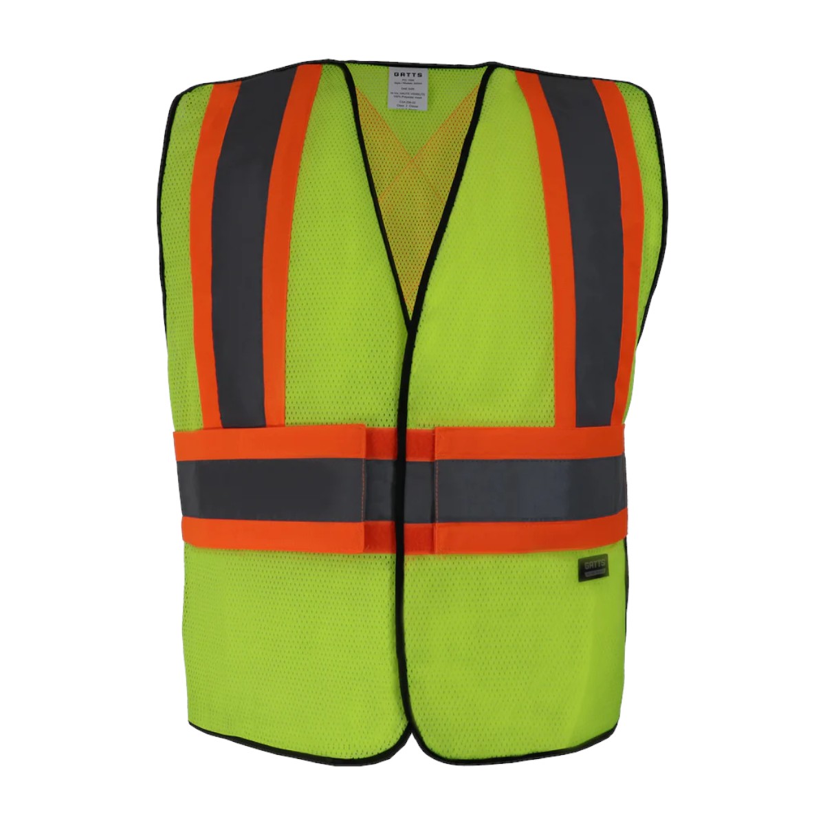 Gatts - Men's Hi-Vis Safety 5 Tear-Away Mesh Vest
