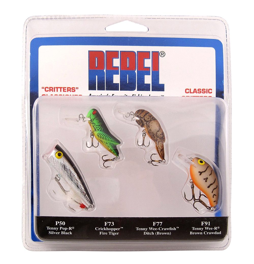 Rebel - Classic Critters Swimbait Pack