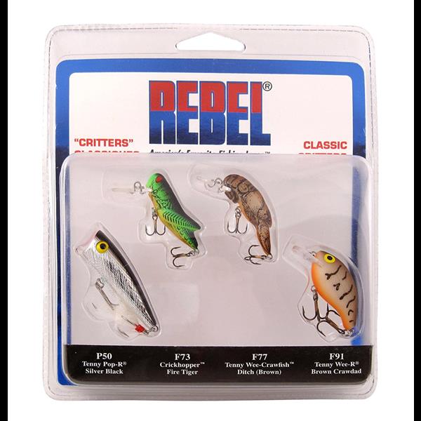 Classic Critters Swimbait Pack - Rebel