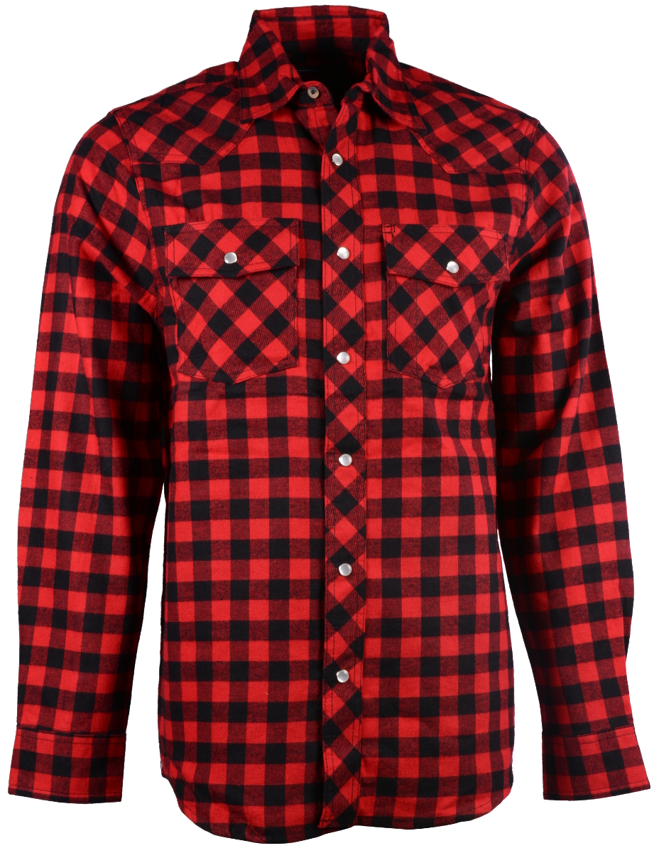 Chemise en flanelle à boutonspression pour homme Nunavut Latulippe