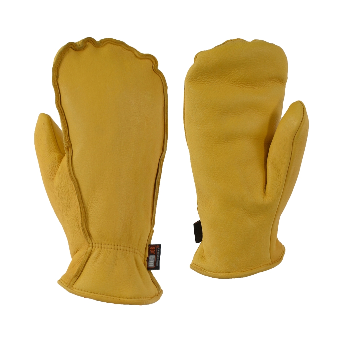 10/4 Job - Men's Doubled Deer Leather Mittens