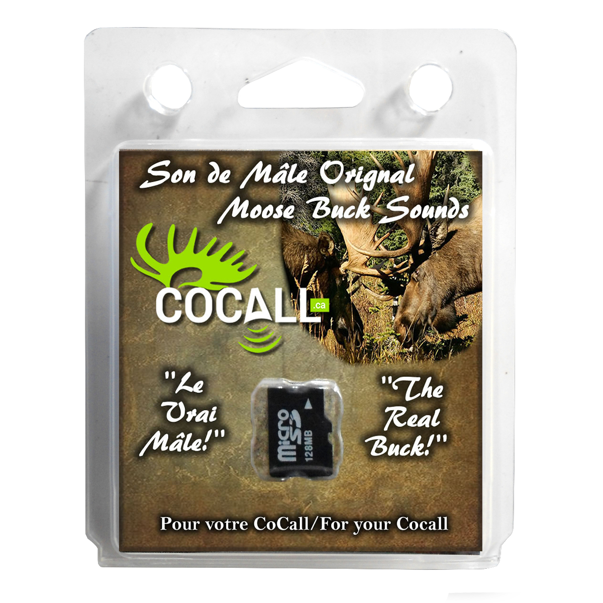 Cocall - Male Moose Sound Card