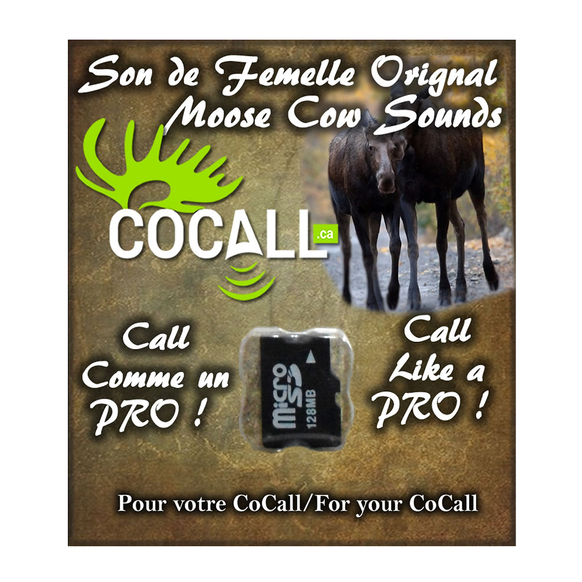 Cocall - Female Moose Sound Card