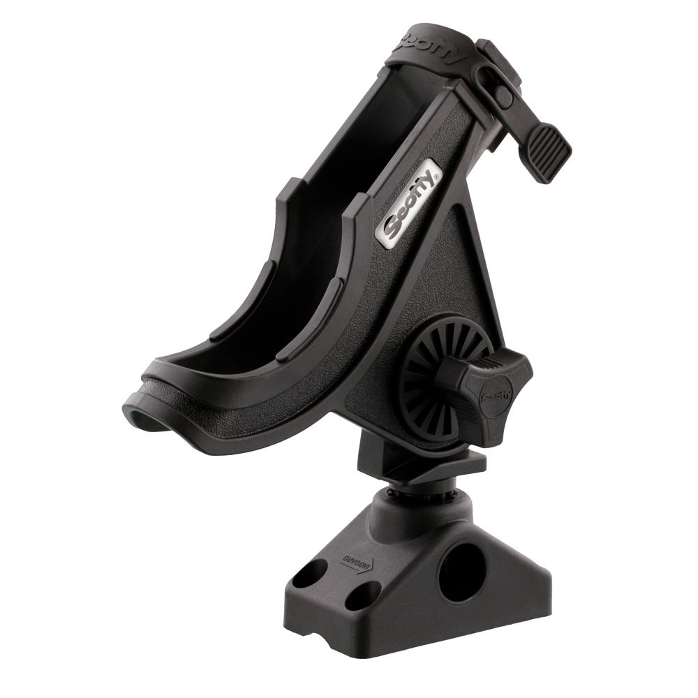 Scotty - 280 Baitcaster Swiveling Rod Holder with Mount