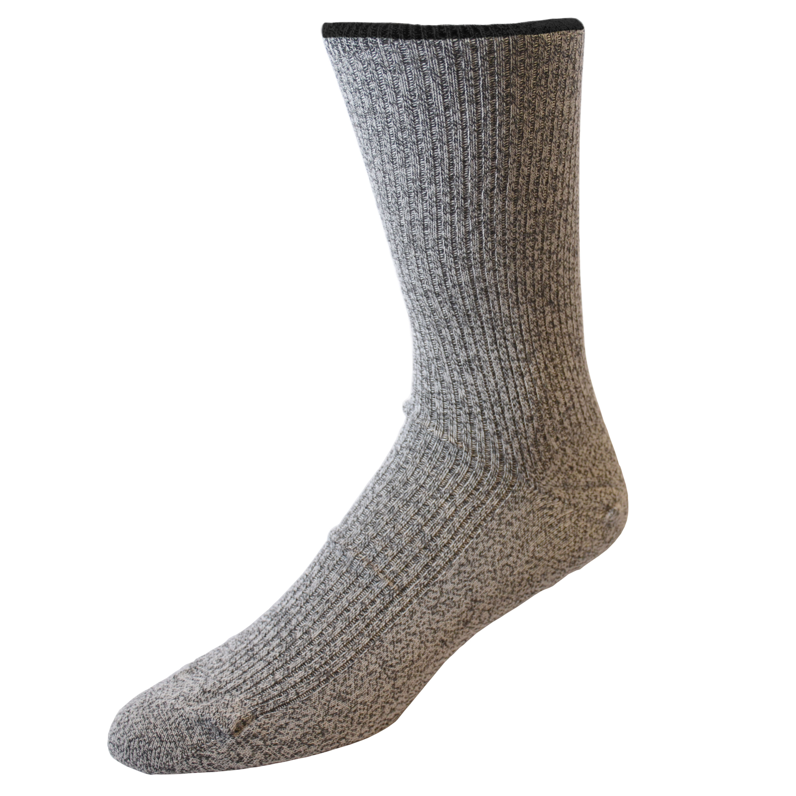 Lot De Chaussettes Homme 100% Coton - Confortables, Non élastiques, Idéales Pour Le Quotidien, Le Travail Ou En Cas De Diabète