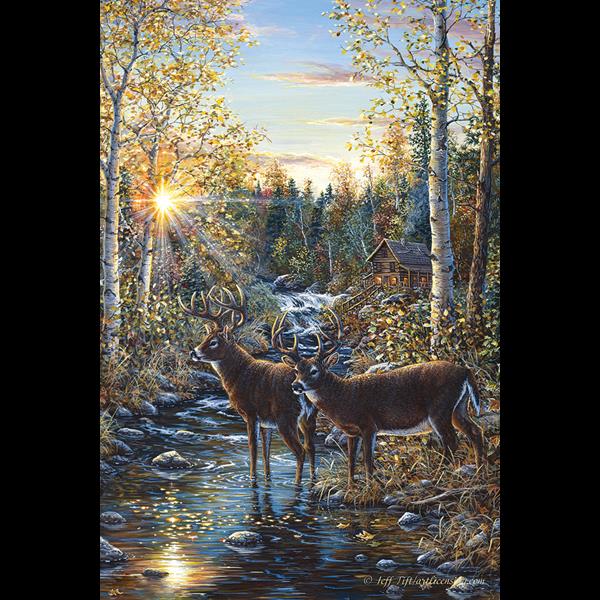Rivers Edge Products - Toile DEL Whitetail Deer
