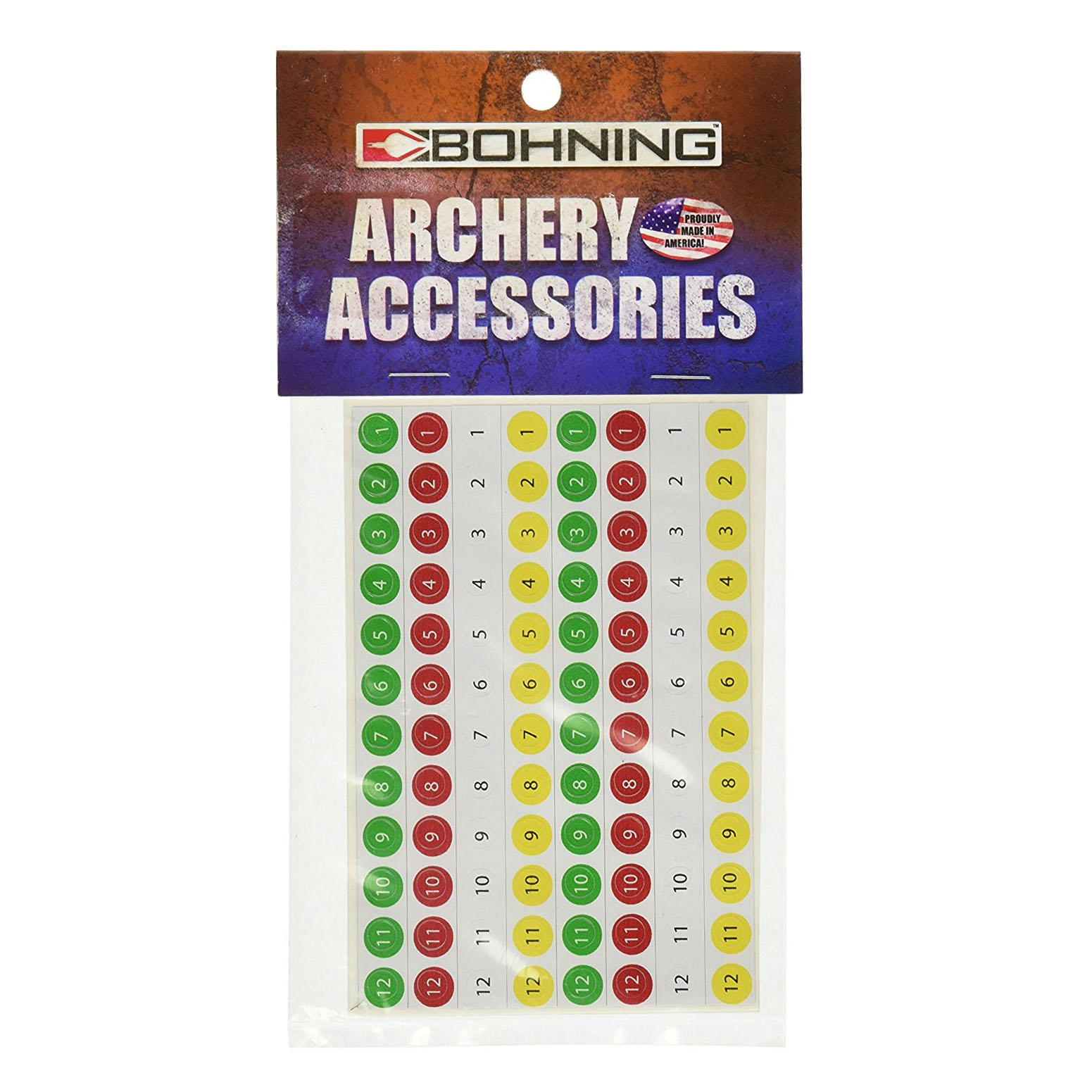 Bohning - Arrow Number Decals