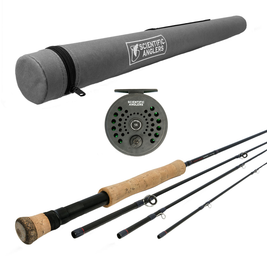 salmon fly rod combo
