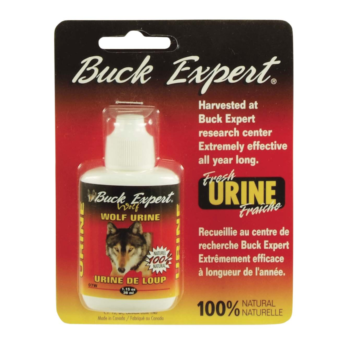 Buck Expert - Natural Wolf Urine 36 ml