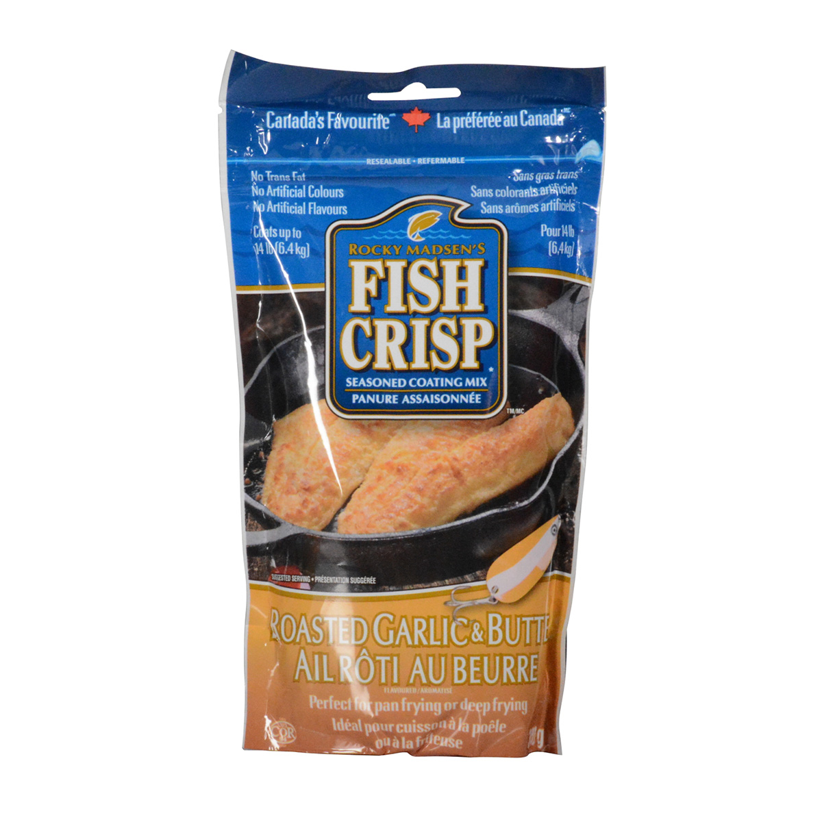Fish Crisp - Roasted Garlic & Butter Seasoned Coating Mix