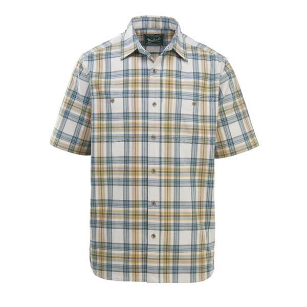 Woolrich - Chemise à manches courtes Midway Yarn Dye pour homme