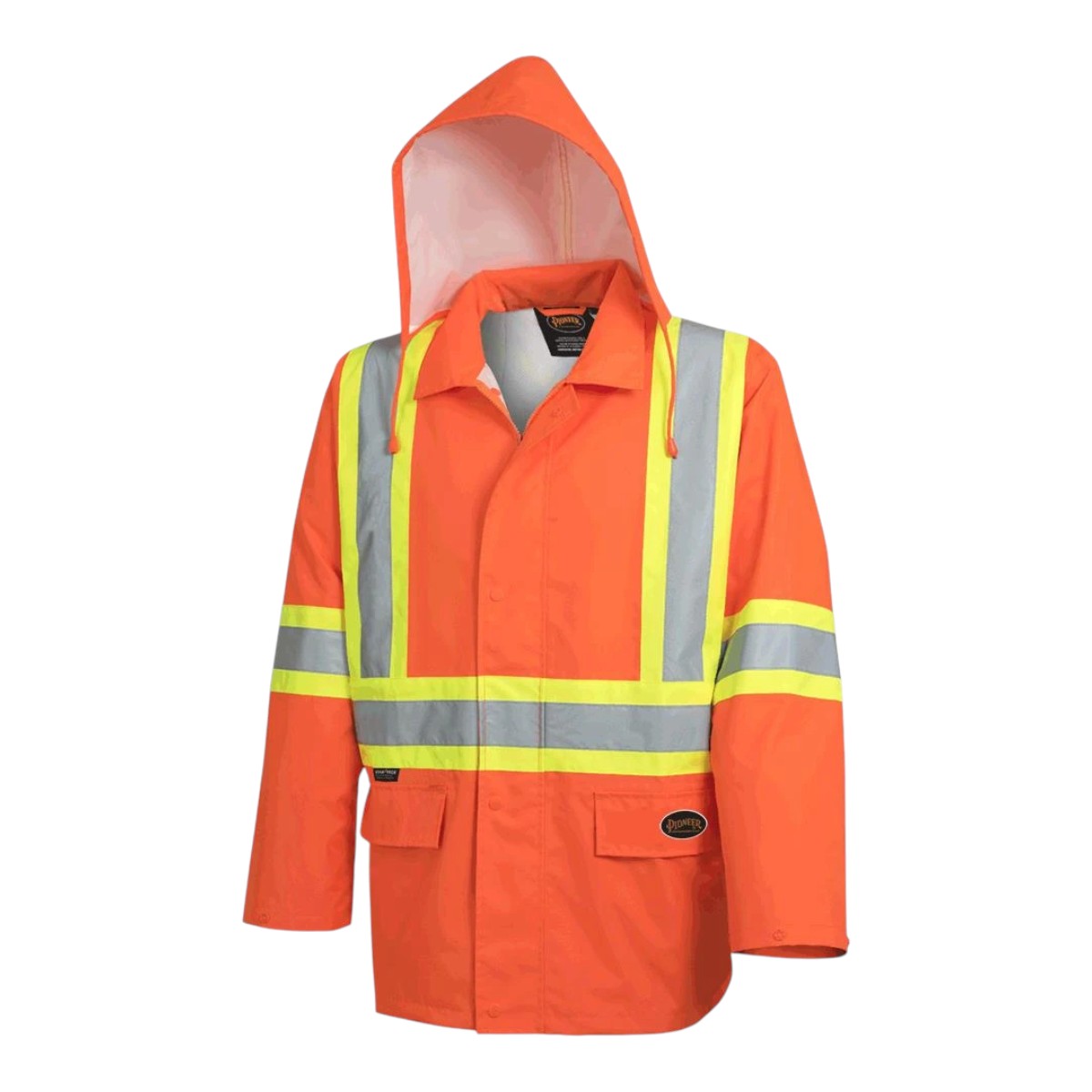 Pioneer - Manteau de sécurité imperméable haute visibilité The Rock pour homme