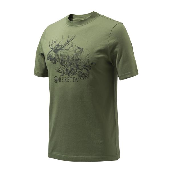 Beretta - T-shirt Engravers Moose pour homme