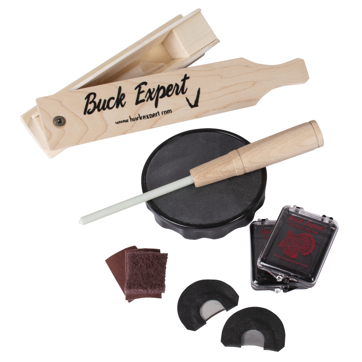 Buck Expert - Ensemble d'appeaux pour la chasse au dindon