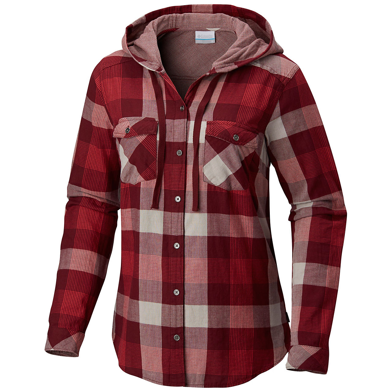 columbia times two hooded shirt