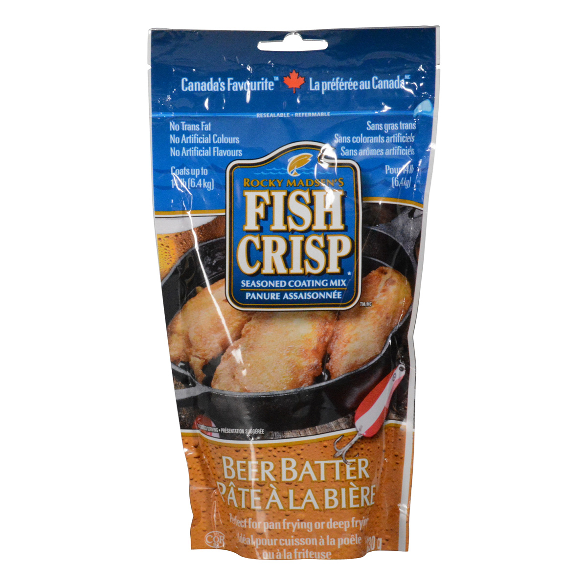 Fish Crisp - Beer Batter Seasoned Coating Mix