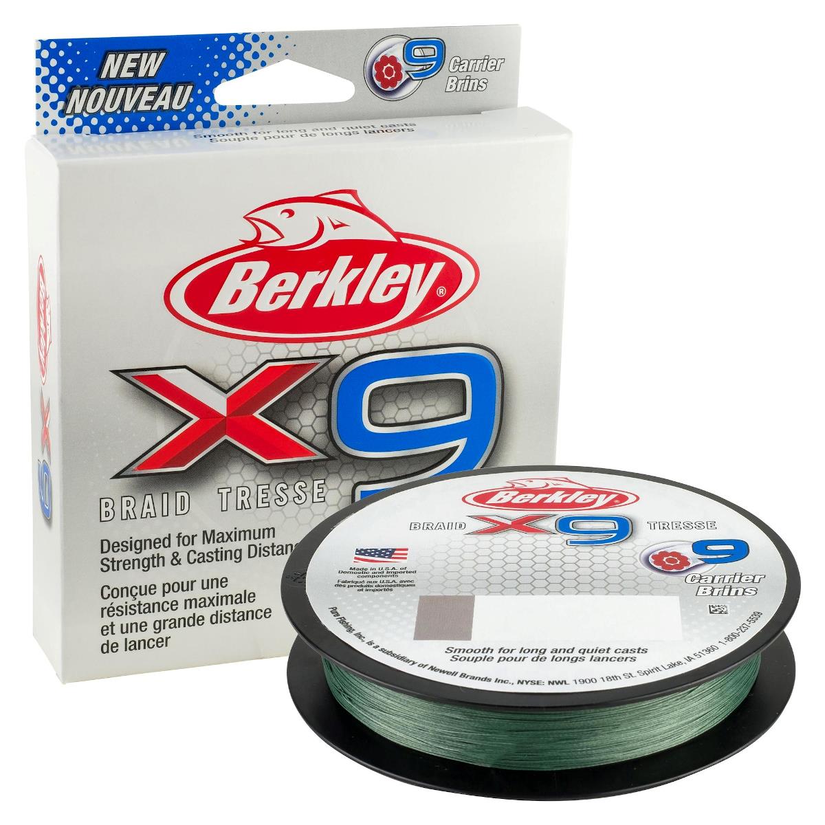 Berkley - X9 Braided Line - 164 yards