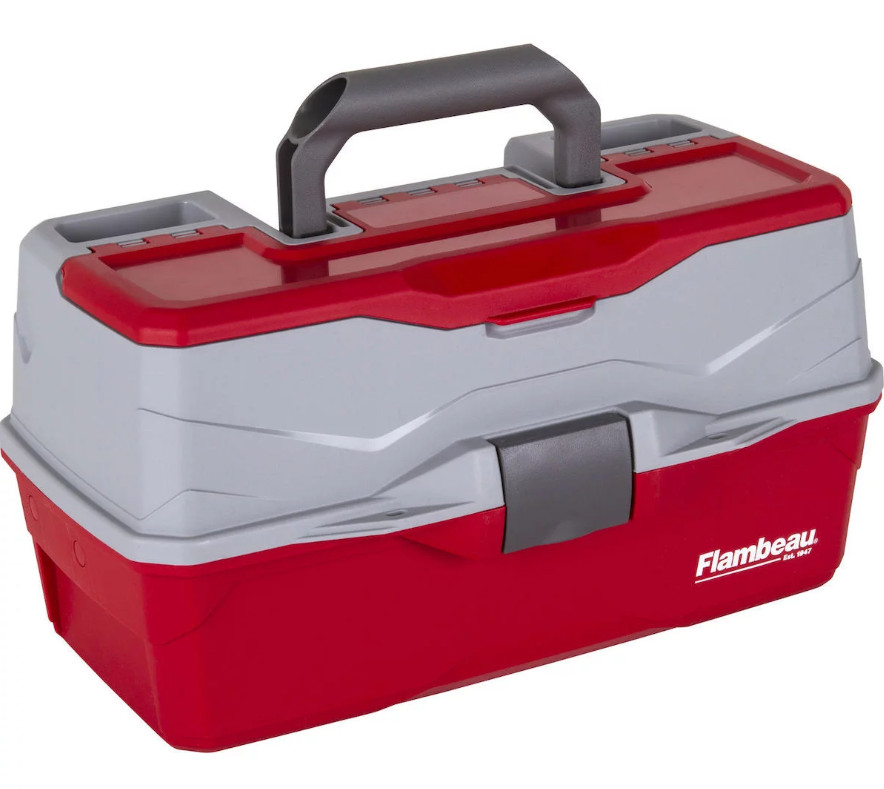 red plano tackle box