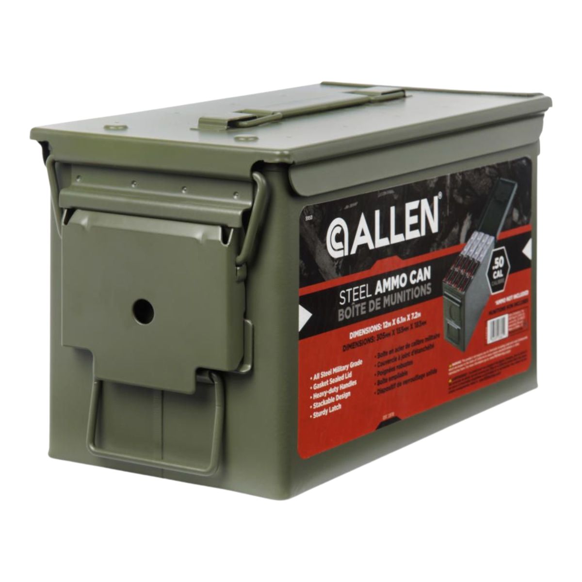 Allen - Steel Ammo Can 50 Caliber