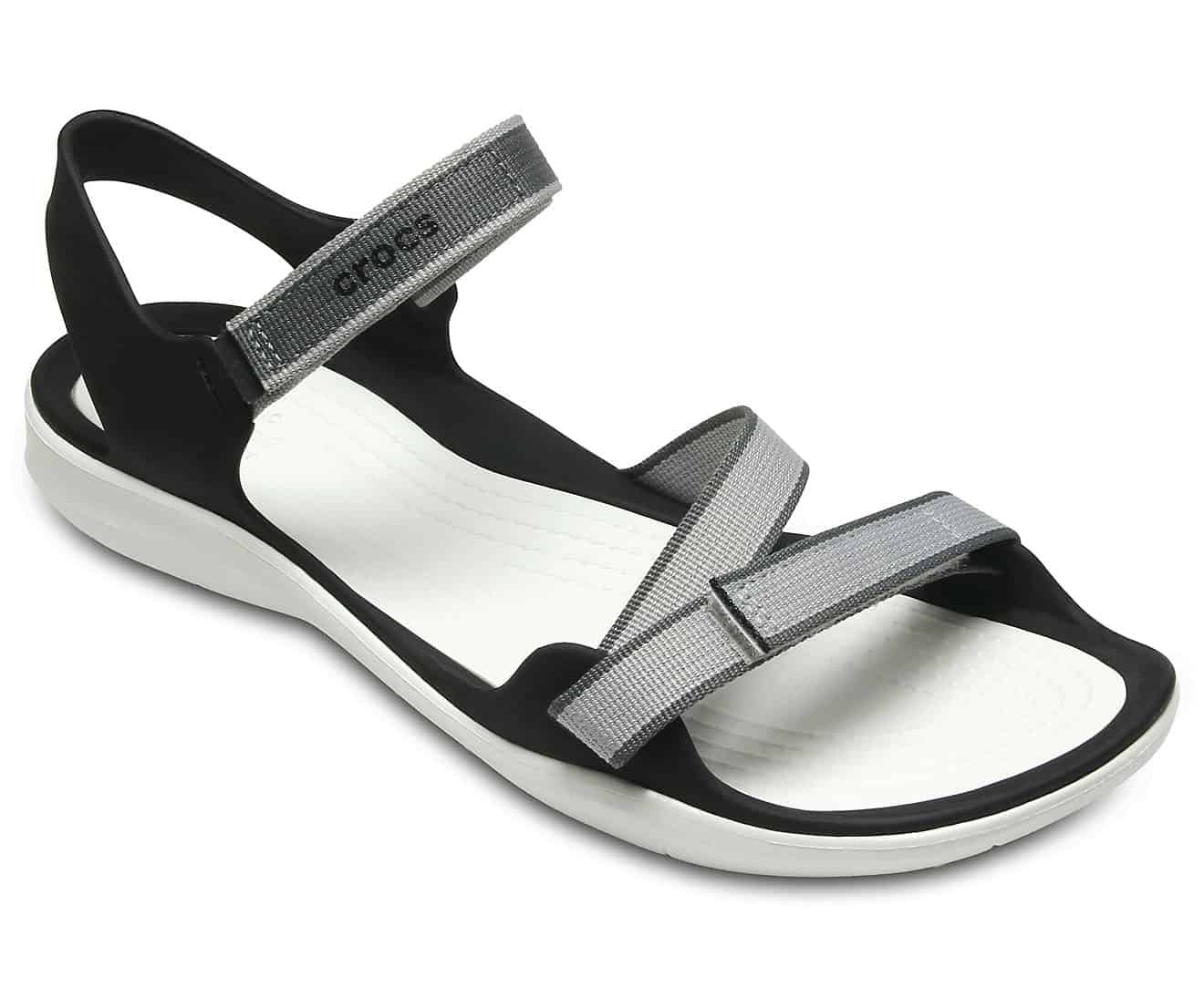 Sandals CROCS  Swiftwater Webbing Sandal W 204804 Black  Casual sandals   Sandals  Mules and sandals  Womens shoes  efootweareu