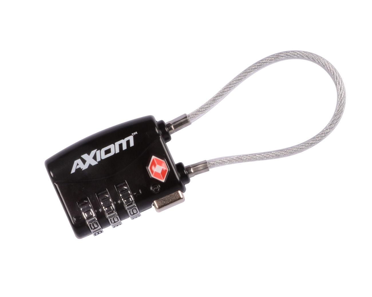 Axiom - Combo Pad Lock w/ Short Cable