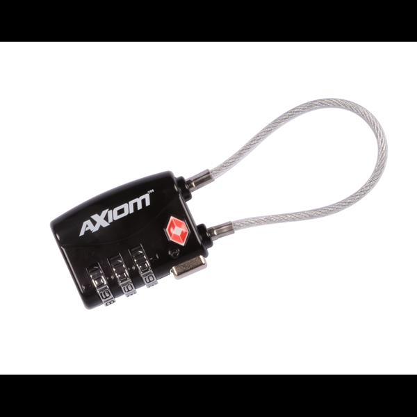 Axiom - Combo Pad Lock w/ Short Cable