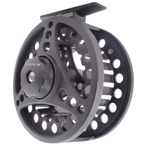 Okuma Sierra フライリール 9.1インチ リトリーブレート 2+1ベアリング 7/8ラインウェイト 両手利き対応 Okuma Sierra S 8⁄9 Fly Fishing Reel - Size 8⁄9 - 1 Bearing - Left Or Right  Hand