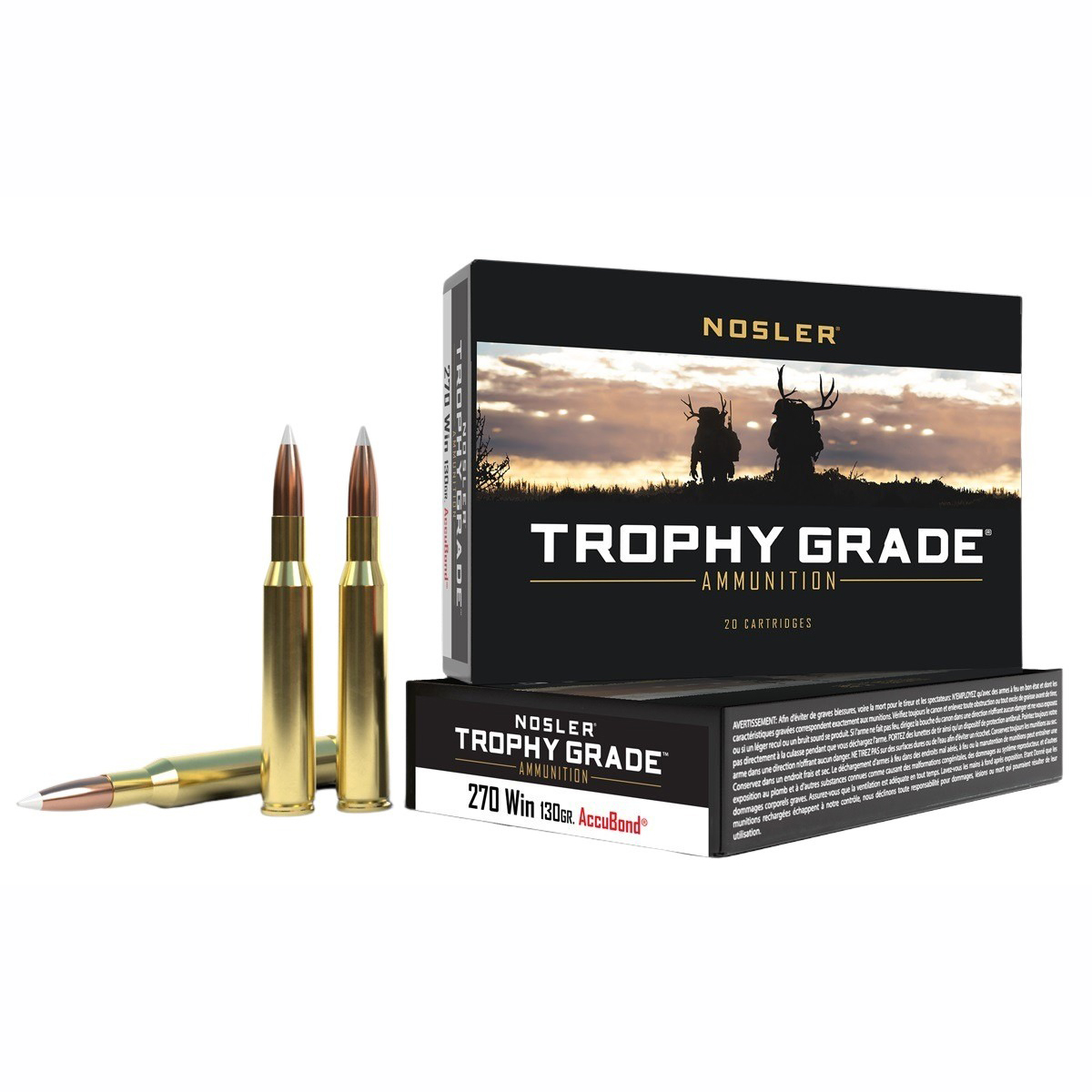 Nosler - Trophy Grade 270 WIN 130 GR