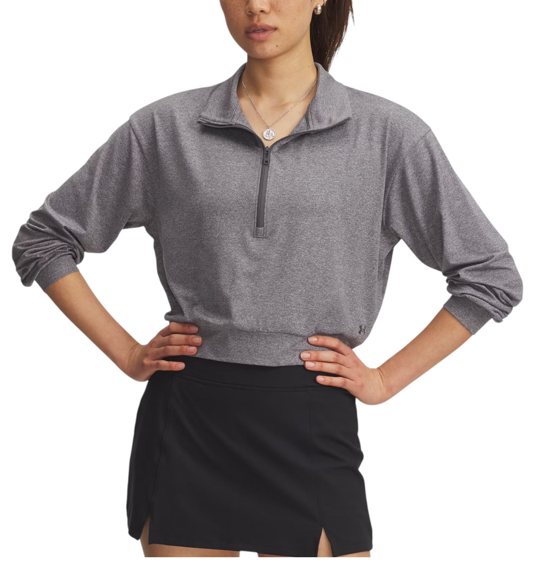 Under Armour - Chandail  ½ glissière UA Motion Lounge pour femme