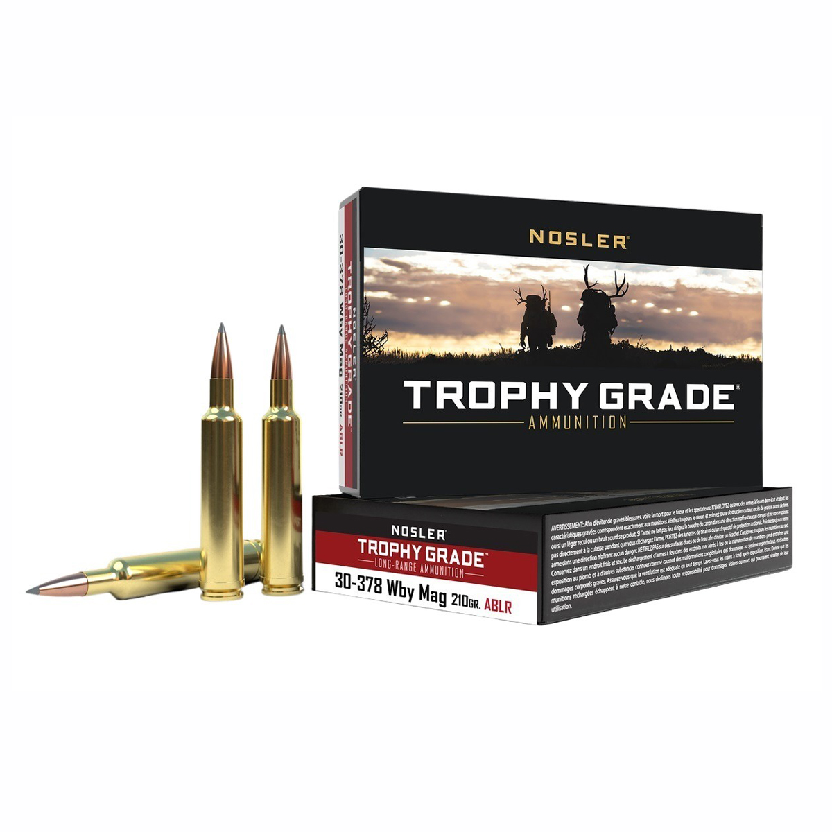 Nosler - Trophy Grade 30-378 WBY MAG 210 GR