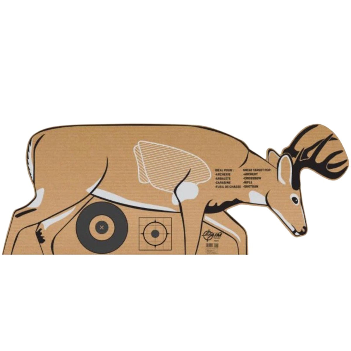 Allen - EZ Aim Cardboard Deer Shooting Target