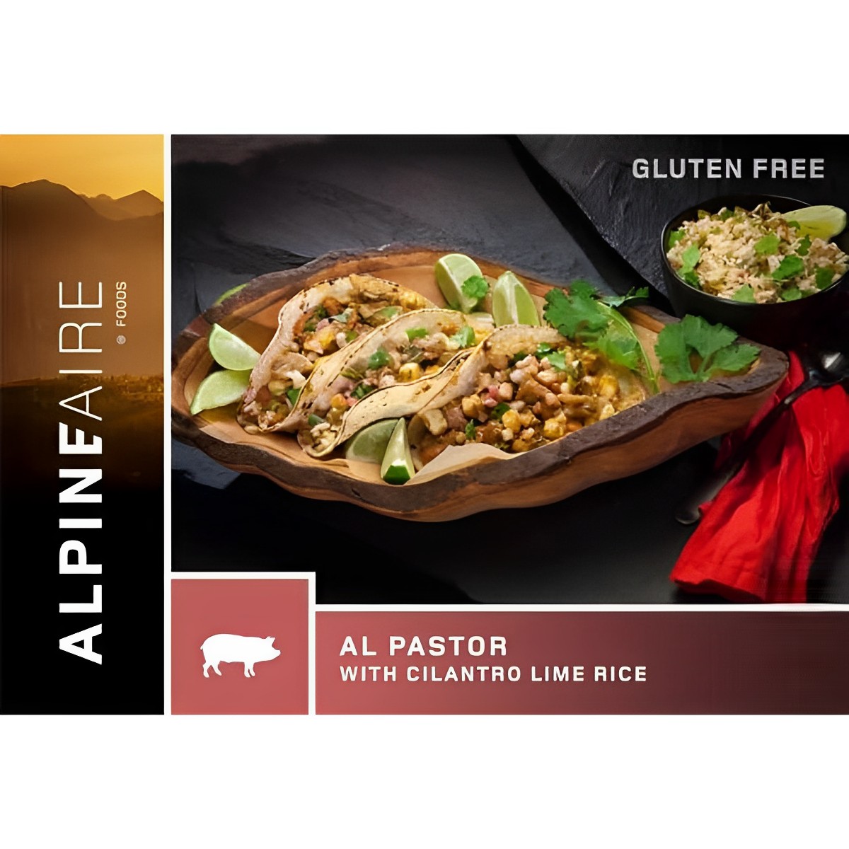 AlpineAire Foods - Porc avec riz à la coriandre et à la lime